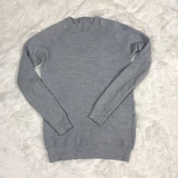 Lululemon Simply Wool Sweater Heathered Starlight - Picture 1 of 7